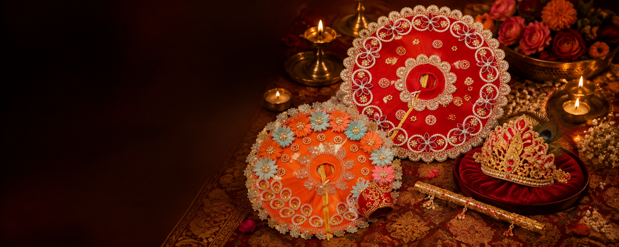 Festive Laddu Gopal poshak collection